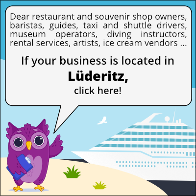 to business owners in Lüderitz