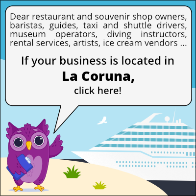 to business owners in La Corogne