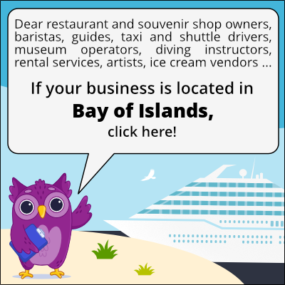 to business owners in Baie des îles
