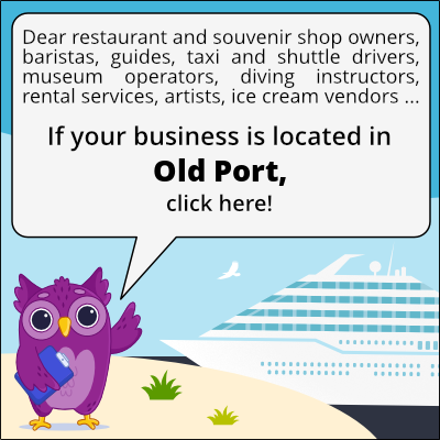 to business owners in Vieux Port