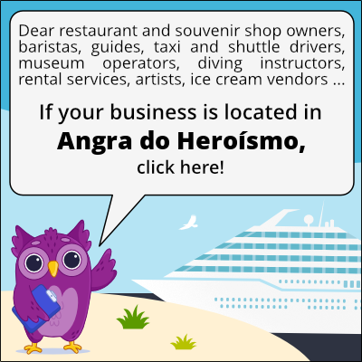 to business owners in Angra do Heroísmo