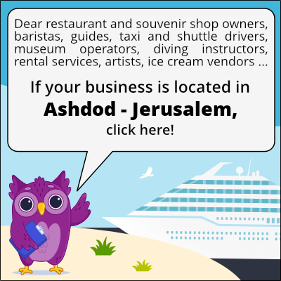 to business owners in Ashdod - Jérusalem