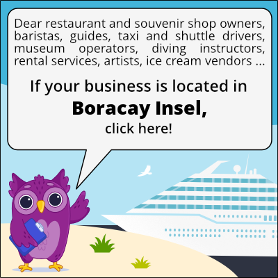 to business owners in Île de Boracay