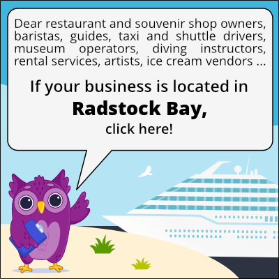 to business owners in Baie de Radstock