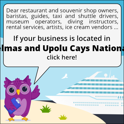 to business owners in Parc national de Michaelmas et Upolu Cays