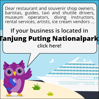 to business owners in Parc national de Tanjung Puting
