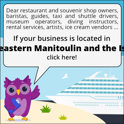 to business owners in Nord-est de Manitoulin et les îles