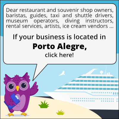 to business owners in Porto Alegre