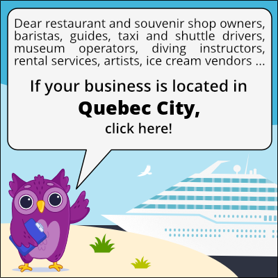 to business owners in Ville de Québec