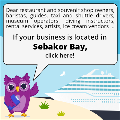 to business owners in Baie de Sebakor