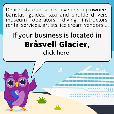 to business owners in Glacier Bråsvell